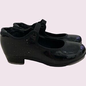 DANSHUZ 610 TODDLER VALUE COMFORT TAP SHOE Toddler SZ 9.5 EUC